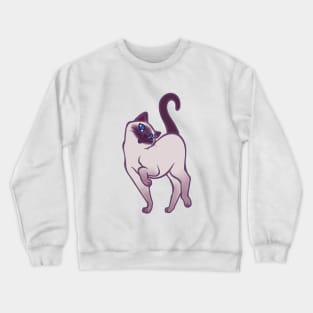 Begging for Pettings--Tonkinese Style! Crewneck Sweatshirt